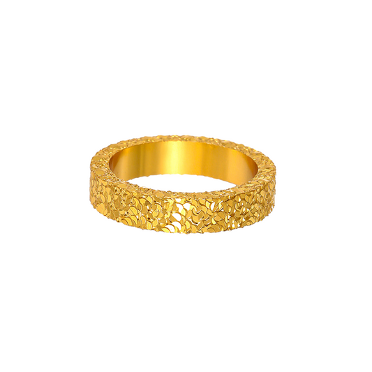 ‘Complex Us’ 18k gold plated ring | Tarnish free & waterproof | Pretty Bosses