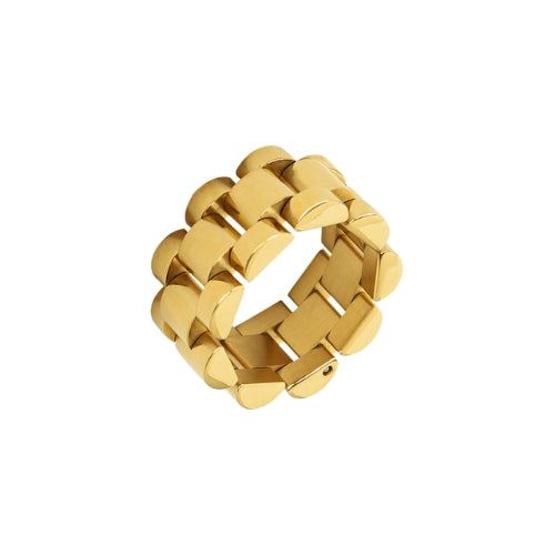 ‘Watch me grow’ 18k gold plated ring | Tarnish free & waterproof | Pretty Bosses