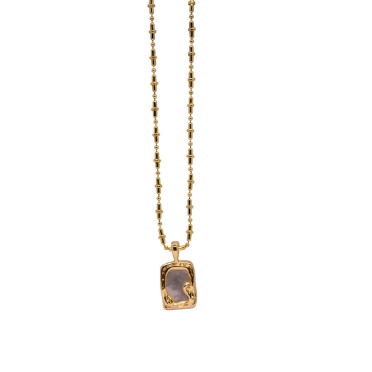 Creative Irregular gold plated necklace | Pretty Bosses.