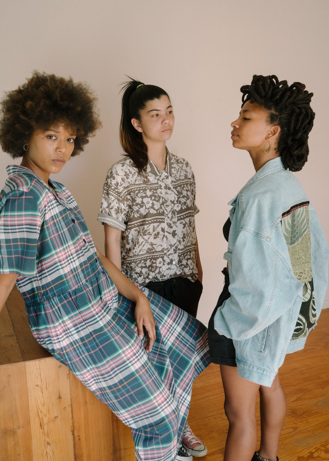 Portrait of Three Fashionable Women